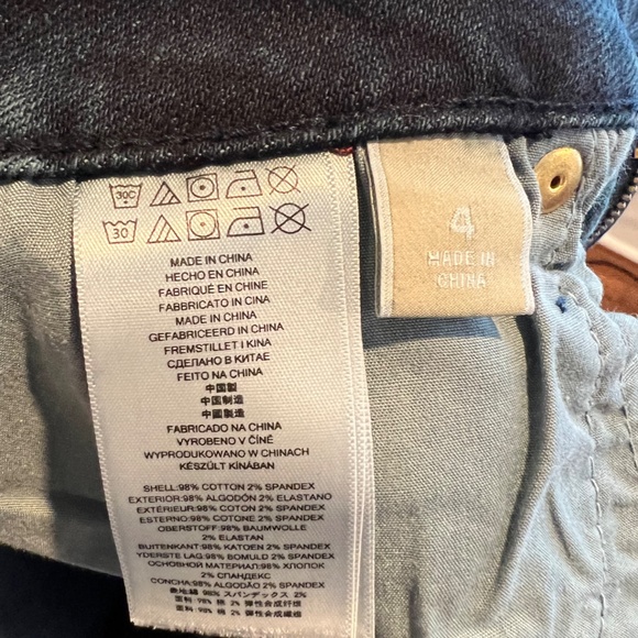 NWT MICHAEL Michael Kors Women Blue Denim Mini Skirt - Picture 8 of 8